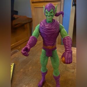 Marvel Green Goblin Action Figure Orange Pumpkin Bomb Green and Purple Doll 2014